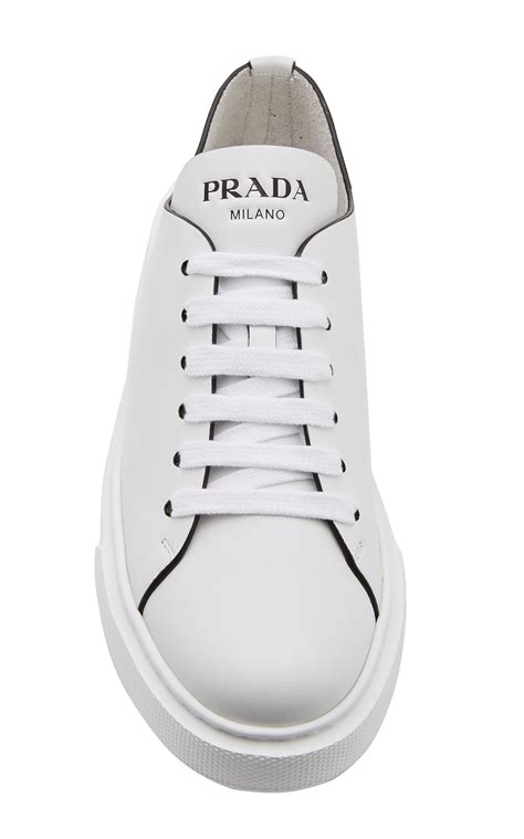 prada trainers white|More.